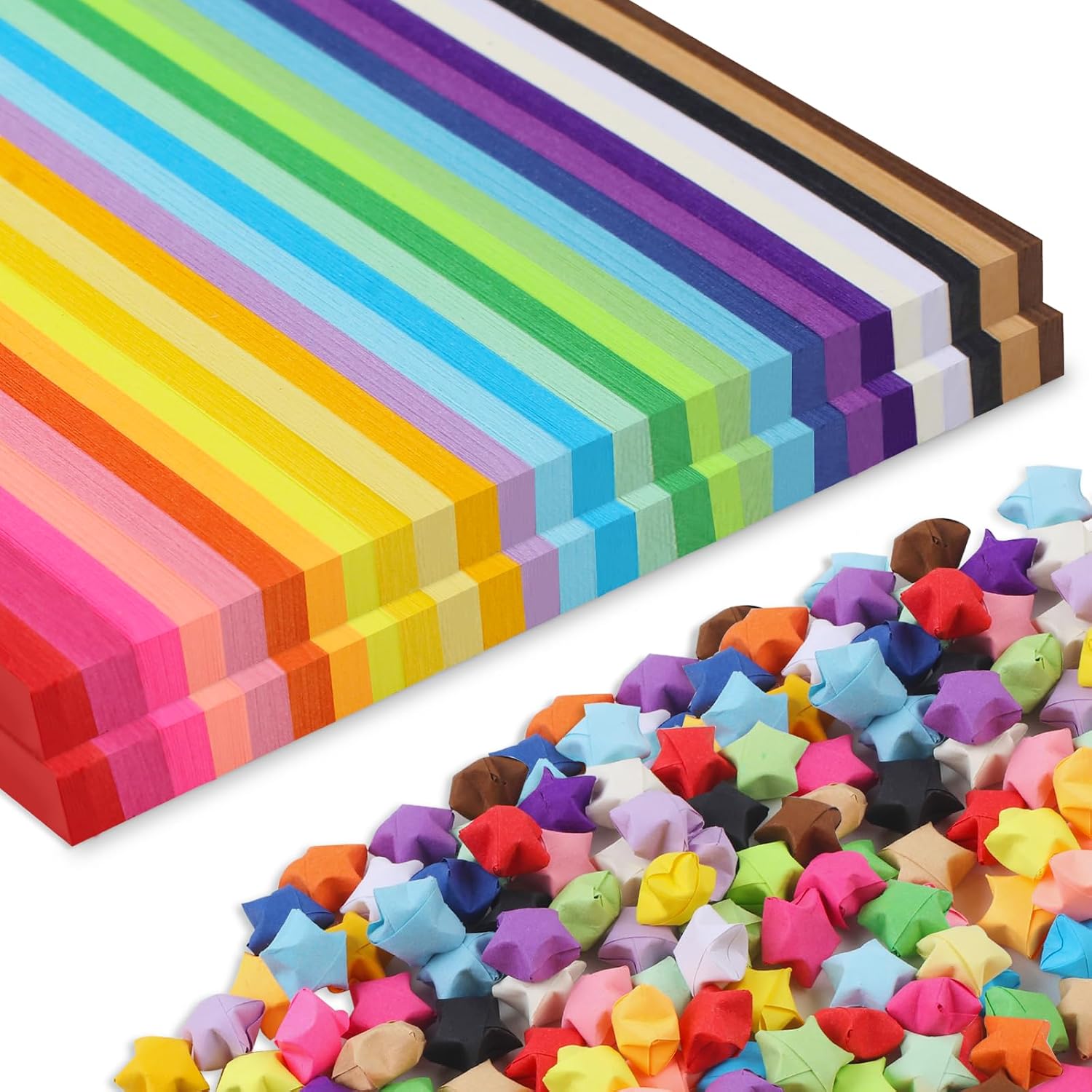 Art Craft With Paper - 1080/2160 hojas de papel para origami