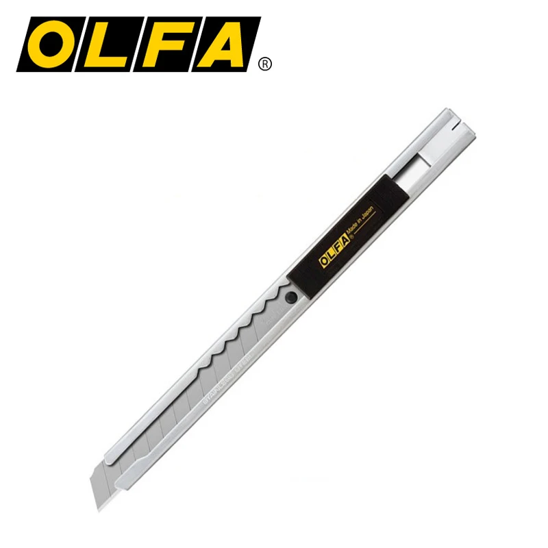 Art Craft Cardboard - OLFA-cuchillo utilitario de acero inoxidable SVR-1,