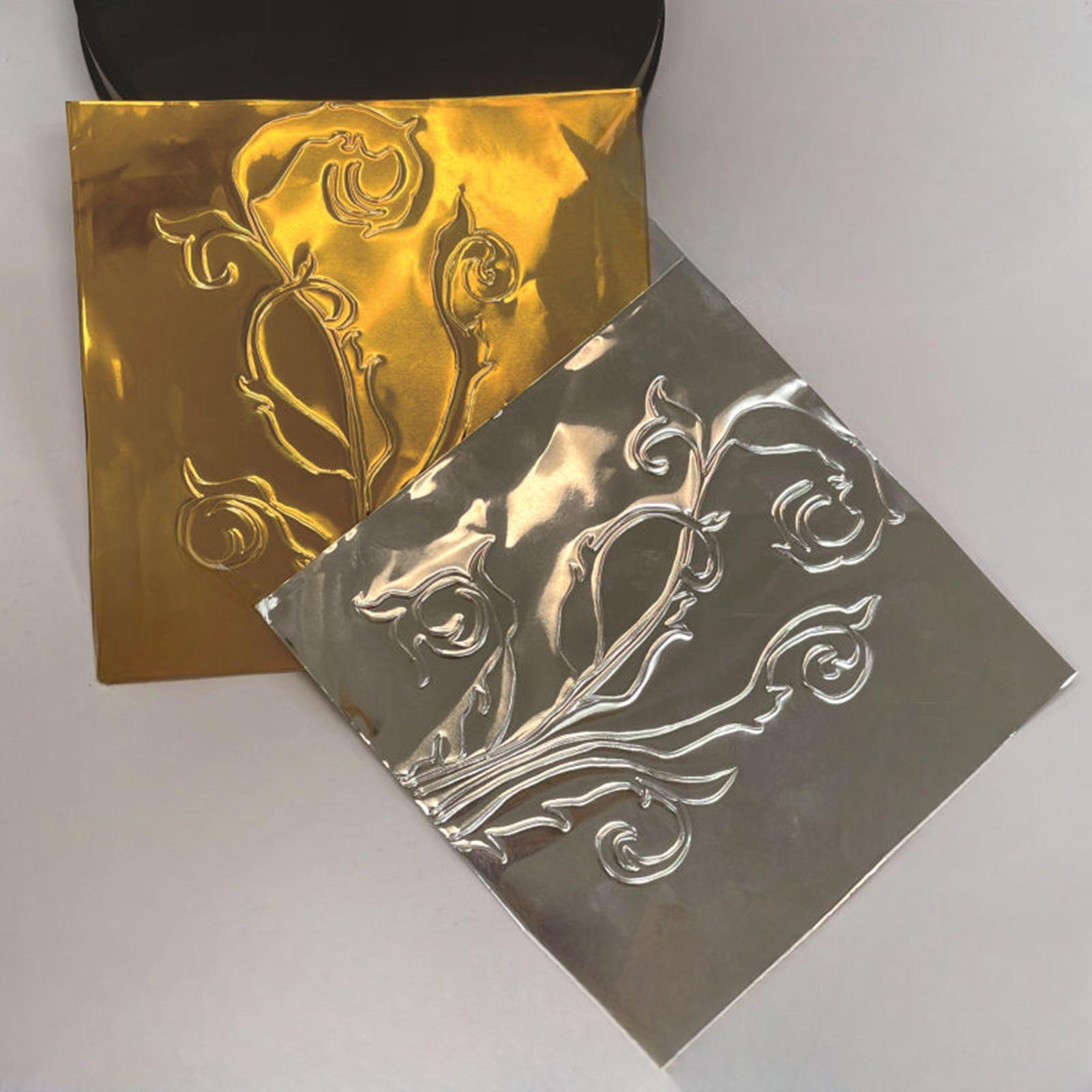 Art Craft With Paper - Papel de aluminio para manualidades, 100