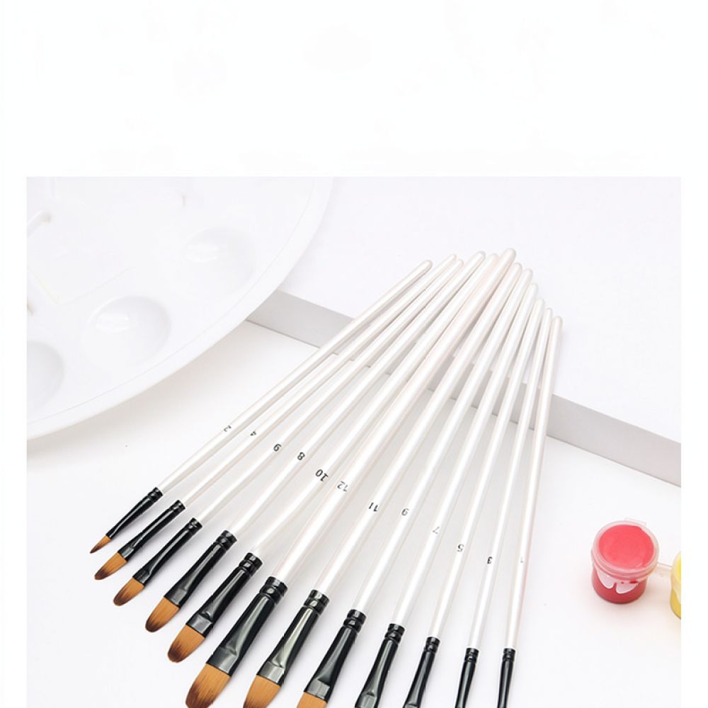 Juego de pinceles de nailon du - Gouache Paint Set reseña y precio