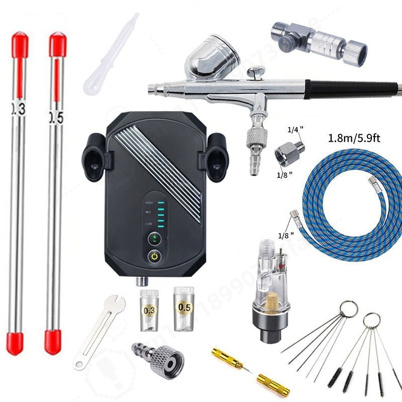Kit de Compresor de Aerógrafo  - Art Craft Kit reseña y precio